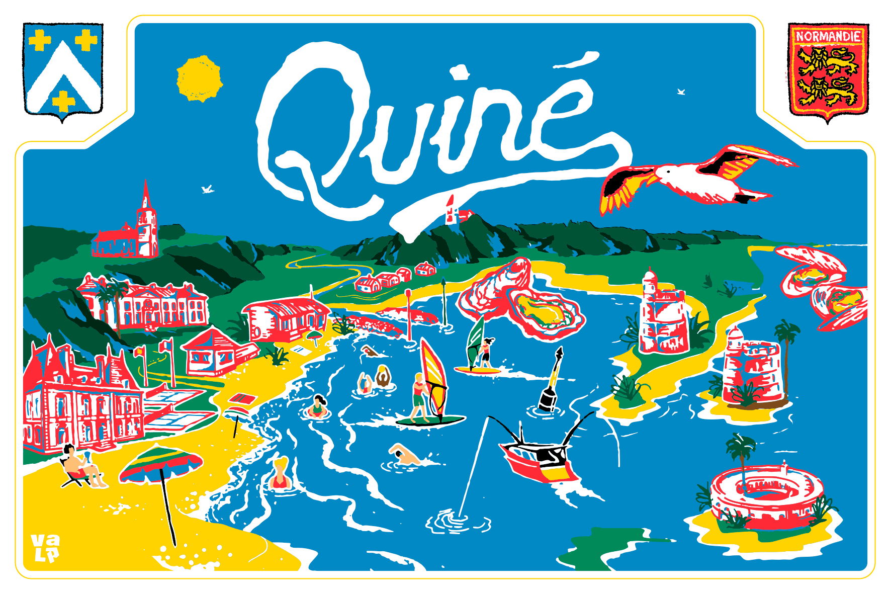 Création Baie de Quiné par V A L P